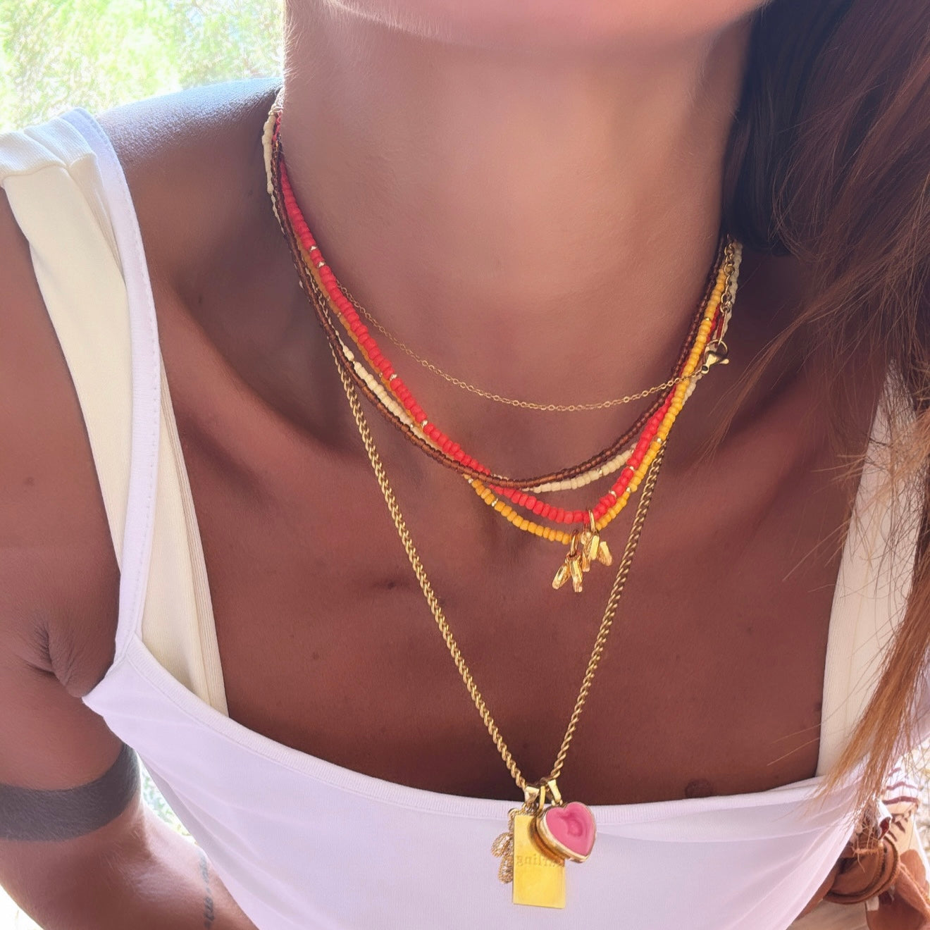 MINIMIGNON CON CHARMS CUORI